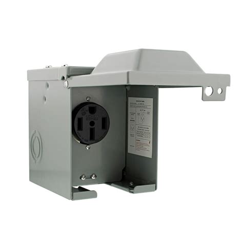 rv electrical breaker box|rv outlet box with breaker.